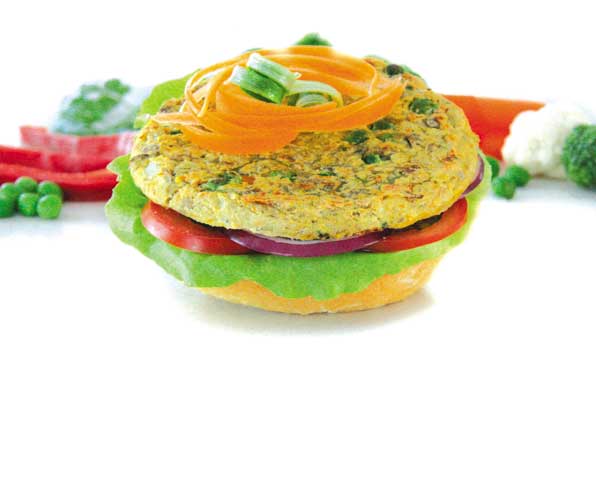 Vegie Magic Garden Veg & Lentil Vegie Burger Patty