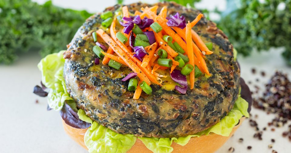 Vegie Magic Smoky Kale and Quinoa Burger Patty