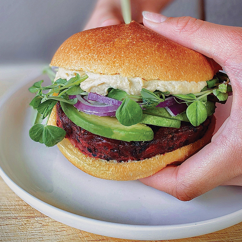 Vegie Magic Beetroot and Quinoa burger patties