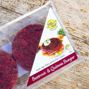 Vegie Magic Healthy Food Choices - Beetroot & Quinoa veggie patty
