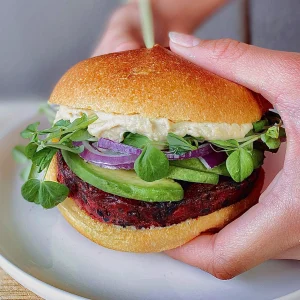 Vegie Magic Healthy Food Choices - Beetroot & Quinoa veggie patty