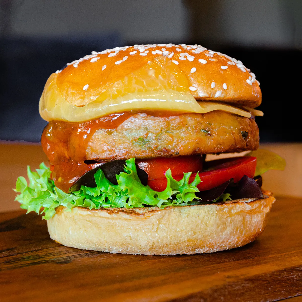 Healthy plant based gluten free vegan burger patty - Halal Certified